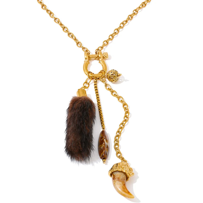 Colar Luz Divina banhado a Ouro 18K