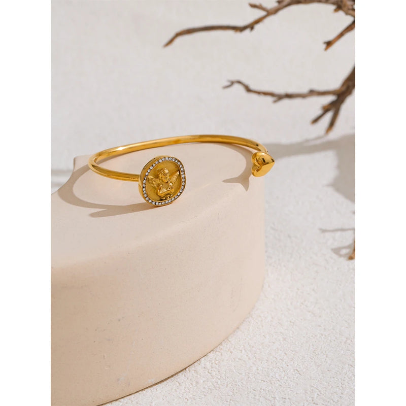Bracelete Angel - Banhado a Ouro 18K