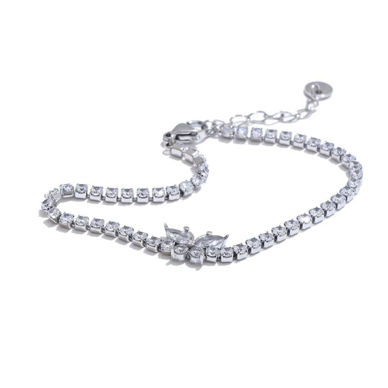 Bracelete Lucent com Pedras em Zircónia