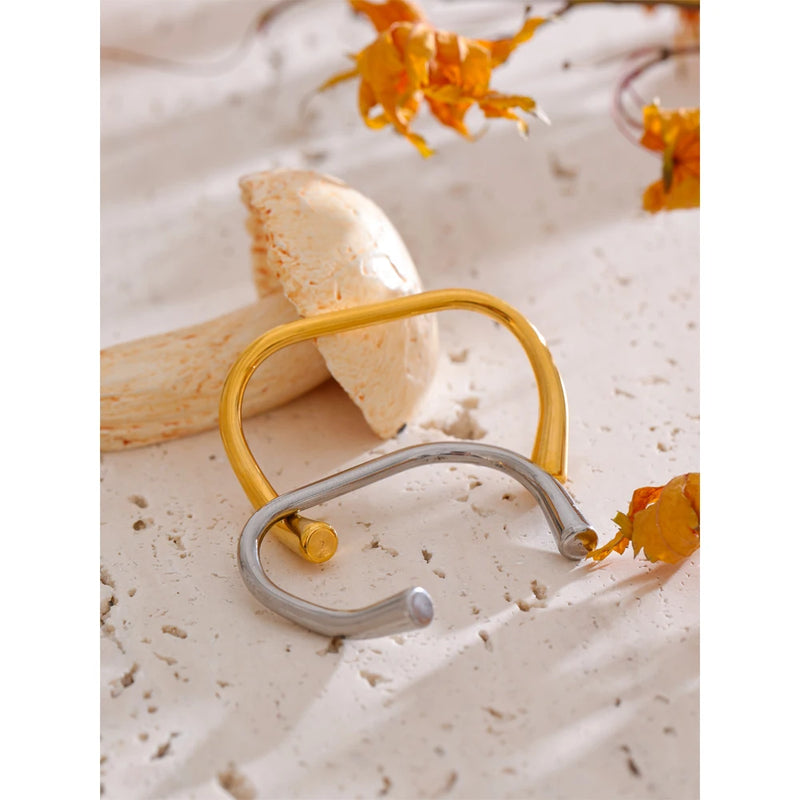 Anel - Finger Ring Banhado a Ouro 18K