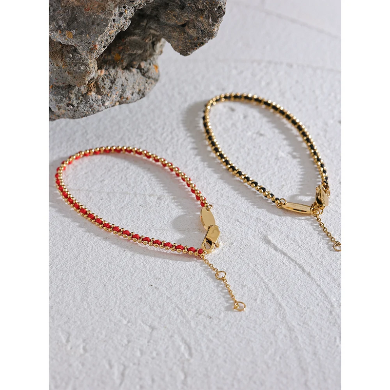Bracelete Sorte e Proteção Banhado a Ouro 18K