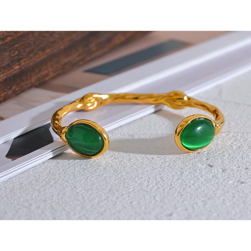Bracelete Viva com Pedras de Água Doce