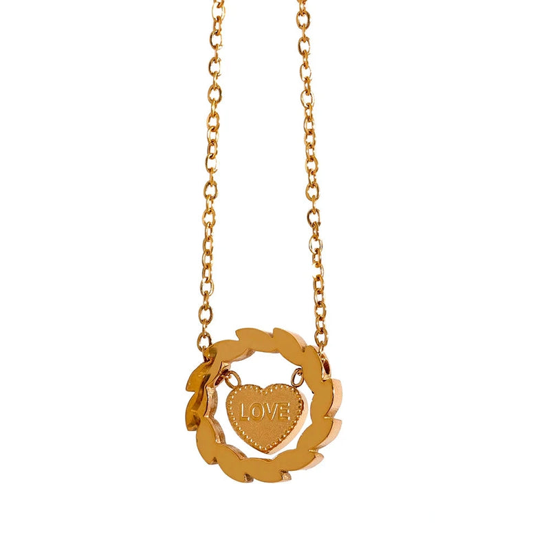 Romantic Steel Necklace