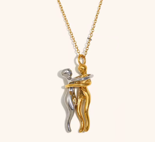 Colar - Paixão Intensa banhado a Ouro 18K