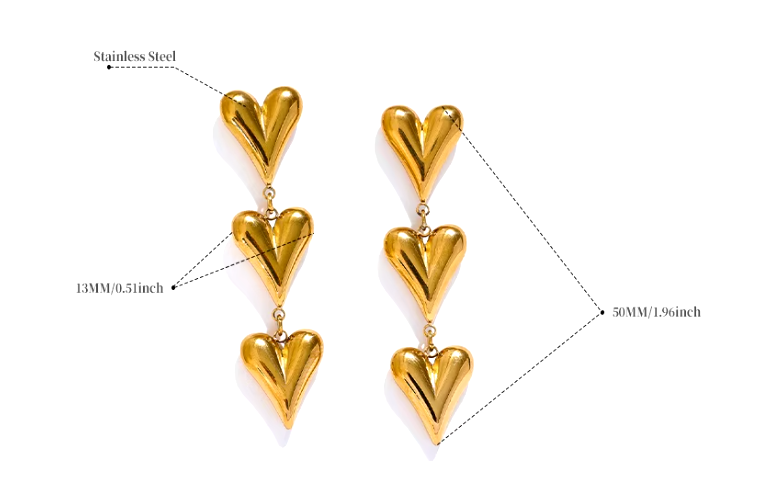 Love Drop Earrings