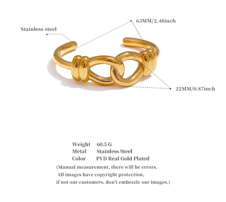 Bracelete Helena Banhado a Ouro 18K