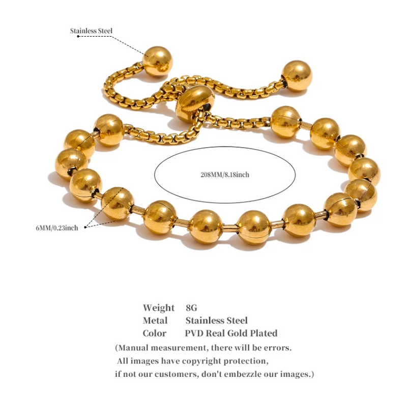 Pulseira Bits Banhado a Ouro 18K