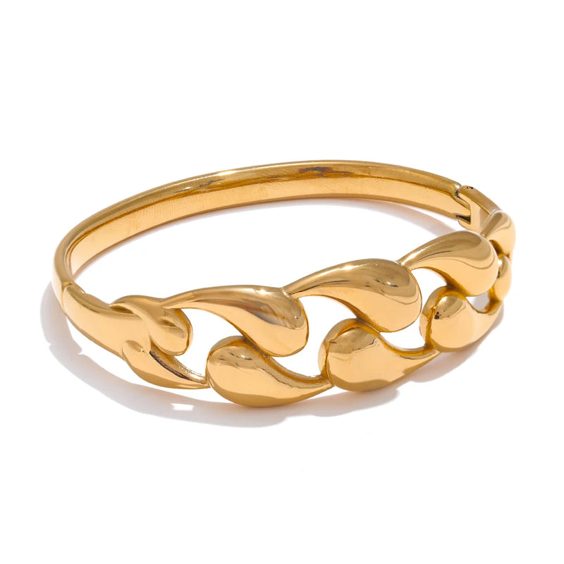 Bracelete Forma - Banhado a Ouro 18K