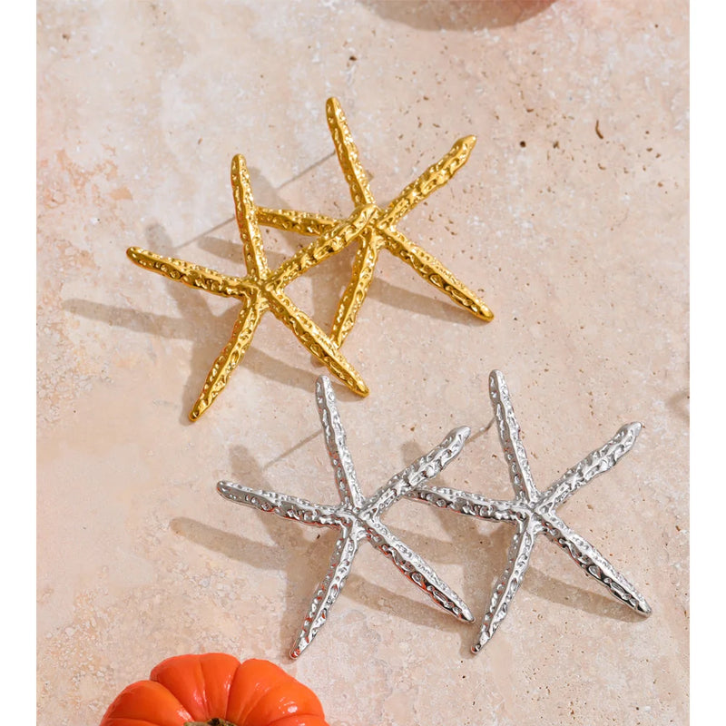Brincos Big Starfish