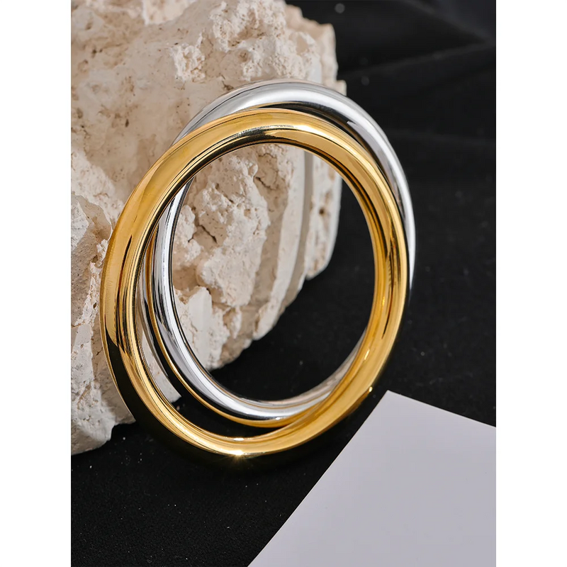Bracelete Polished Textured