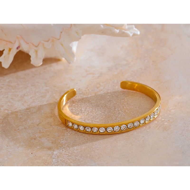 Bracelete Serena Banhado a Ouro 18K