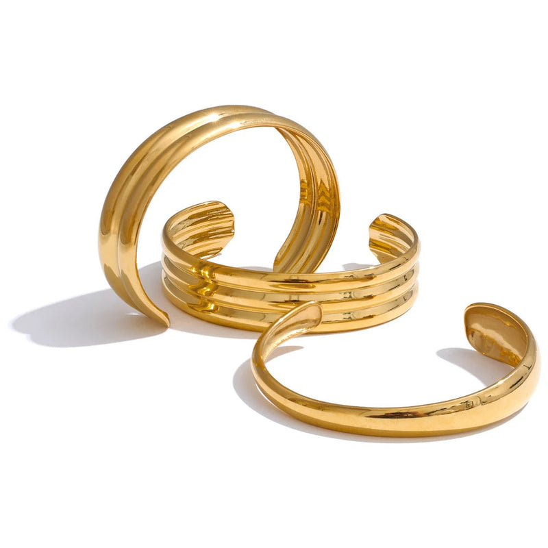 Bracelete Azaleia Banhado a Ouro 18K