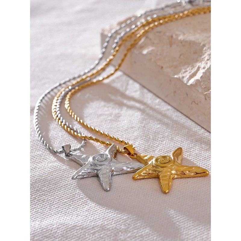 Sea Necklace - 18K Gold Plated