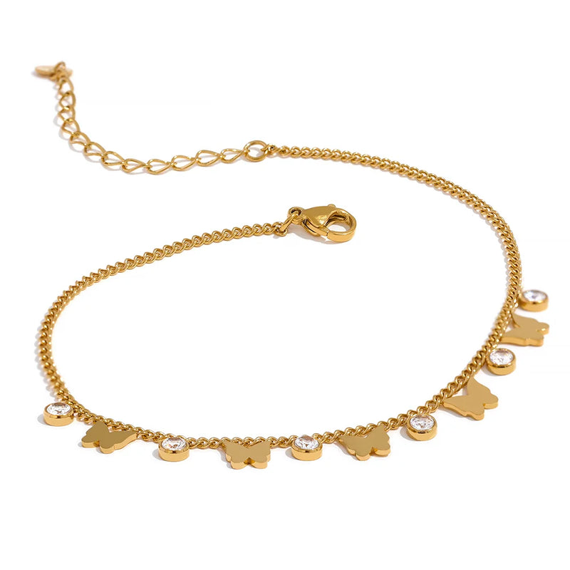 Bracelete Radiante -  Banhado a Ouro 18K