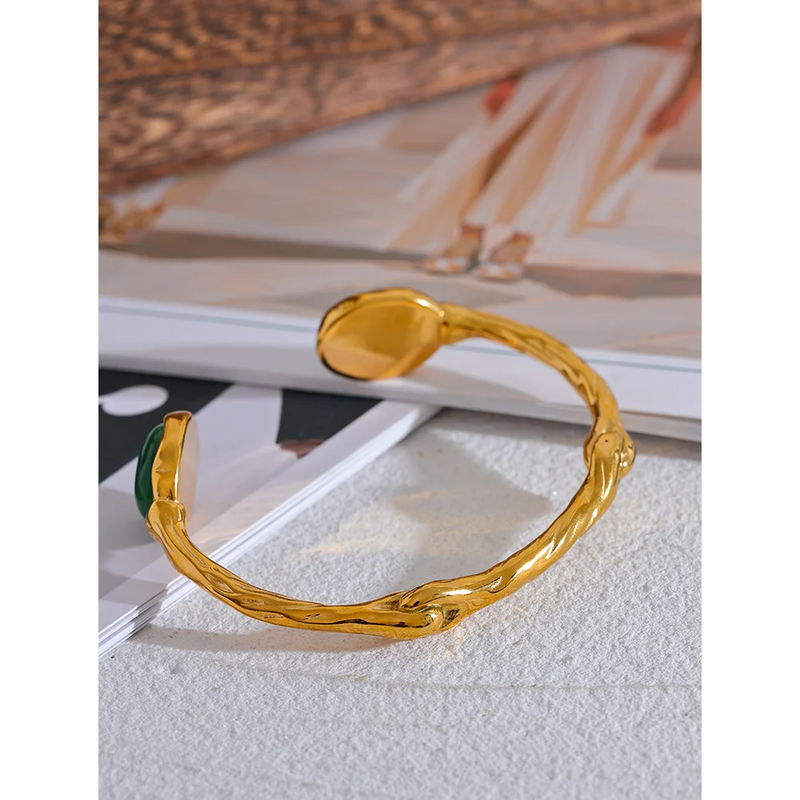 Bracelete Viva com Pedras de Água Doce
