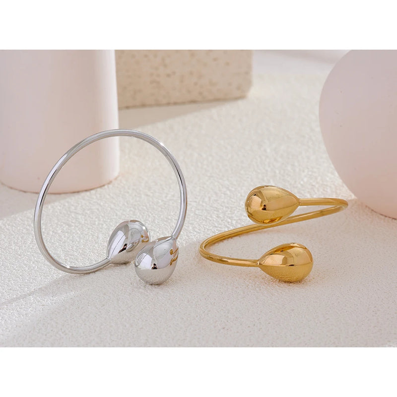 Water Drop Bracelet - Gold and Silver