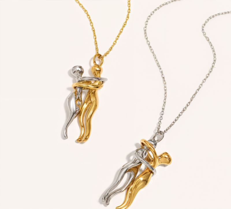 Colar - Paixão Intensa banhado a Ouro 18K